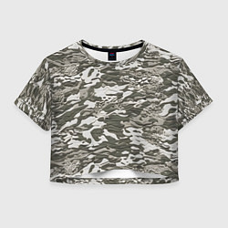 Женский топ Фактурный камуфляж