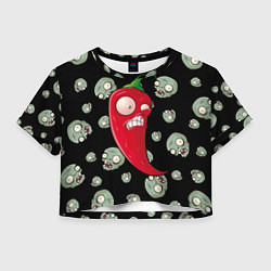 Женский топ Перчик из игры растения против зомби