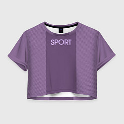 Женский топ Sport фиолетовый