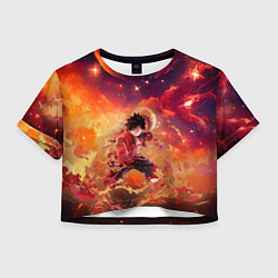 Женский топ Fire Luffy - One Piece