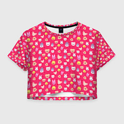 Женский топ Skzoo pattern pink