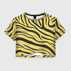 Женский топ Светлый тигровый паттерн
