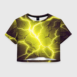 Женский топ Color yellow black