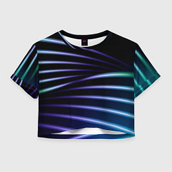 Женский топ Color black blue