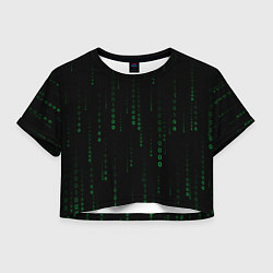 Женский топ Color black green