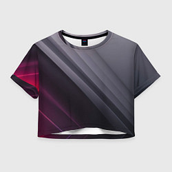 Женский топ Color black grey