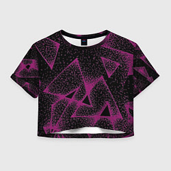 Женский топ The triangle is pink