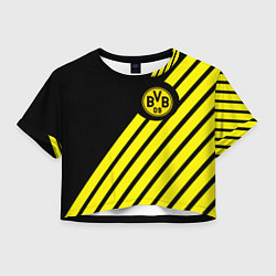 Женский топ Borussia geometry yellow