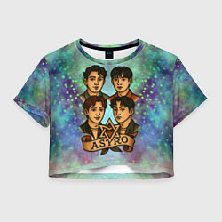 Женский топ Astro в стиле татуировки