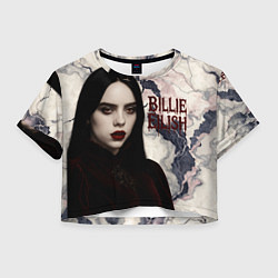 Женский топ Билли Айлиш в стиле готики