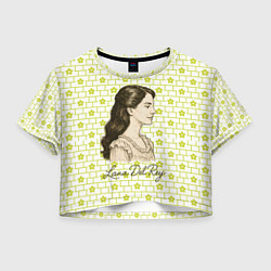 Женский топ Lana Del Rey в ретро стиле