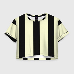 Женский топ Color black beige line