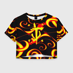 Женский топ Doom dragon steel fire