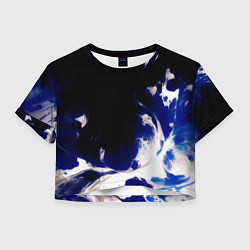 Женский топ Синее пламя