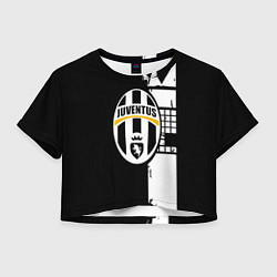 Женский топ Ювентус геометрия белая