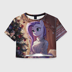 Женский топ Анимешная лошадка - Новый год