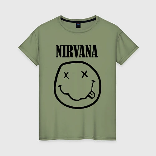 Женская футболка Nirvana / Авокадо – фото 1