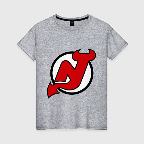 Женская футболка New Jersey Devils / Меланж – фото 1