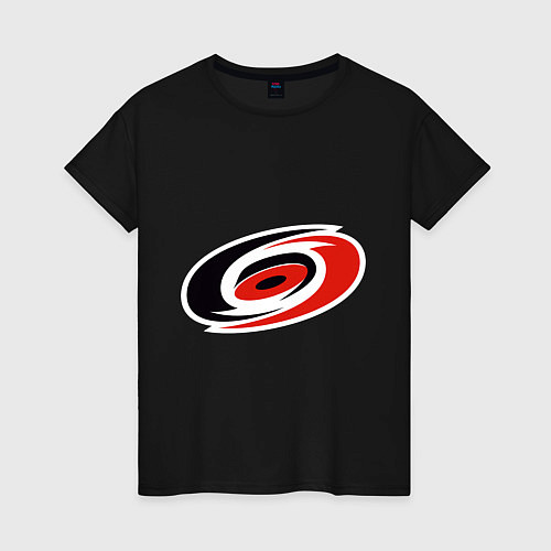 Женская футболка Carolina Hurricanes / Черный – фото 1