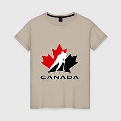 Женская футболка Canada