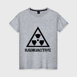 Женская футболка Radioactive