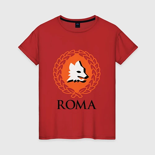 Женская футболка Roma / Красный – фото 1