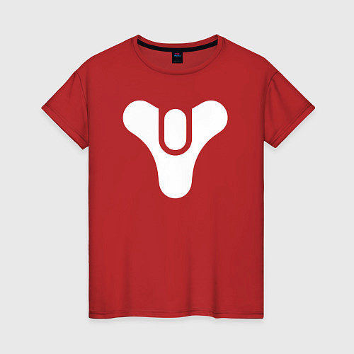 Женская футболка Destiny Symbol / Красный – фото 1