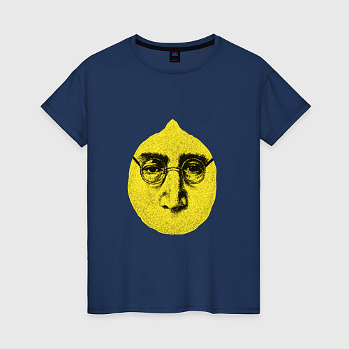 Женская футболка John Lemon / Тёмно-синий – фото 1
