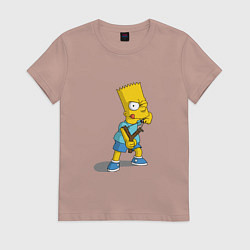 Женская футболка Bad Bart