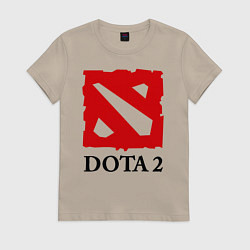 Женская футболка Dota 2: Logo