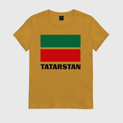 Женская футболка Флаг Татарстана