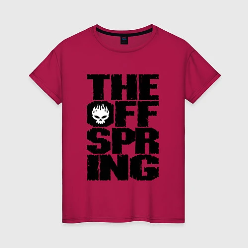 Женская футболка The Offspring / Маджента – фото 1