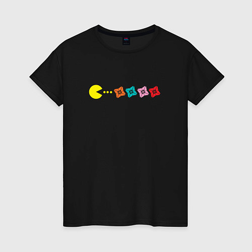 Женская футболка Destiny Pac-man / Черный – фото 1