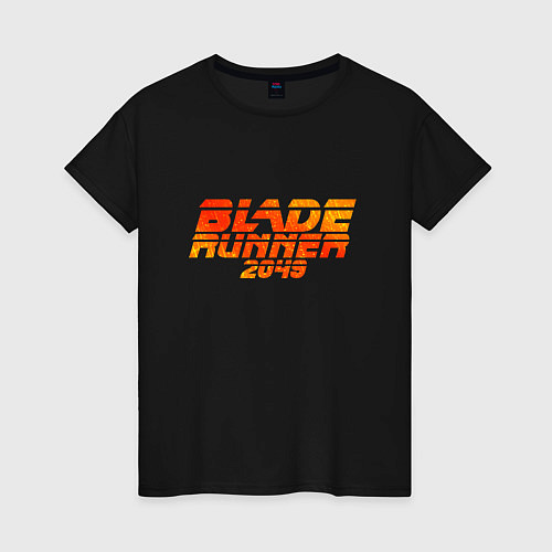Женская футболка Blade Runner 2049 / Черный – фото 1