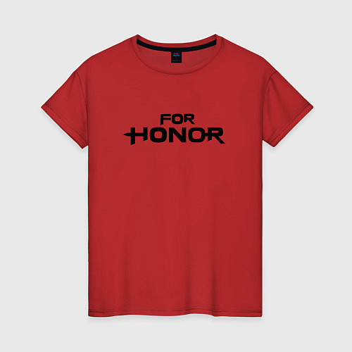 Женская футболка For Honor / Красный – фото 1