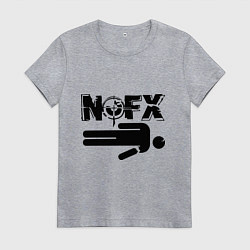 Женская футболка NOFX crushman