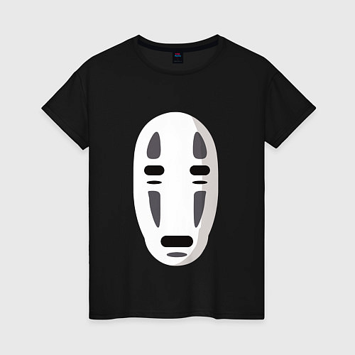 Женская футболка Безликий Бог Каонаси / Черный – фото 1