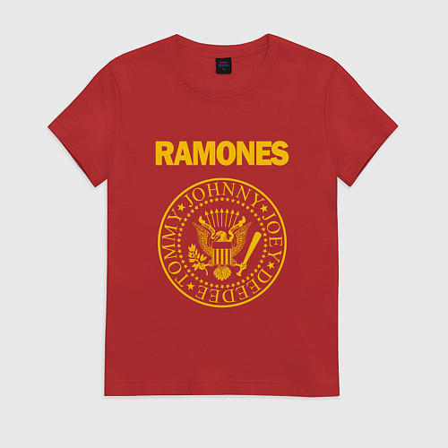 Женская футболка Ramones / Красный – фото 1