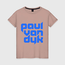 Женская футболка Paul van Dyk: Filled