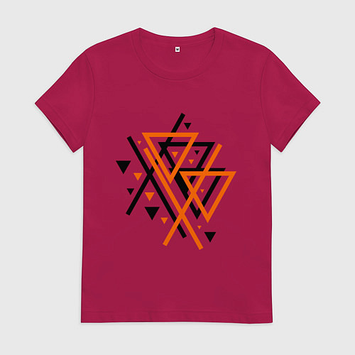 Женская футболка Paul van Dyk: Chaos / Маджента – фото 1