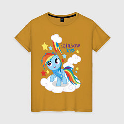 Женская футболка Rainbow Dash