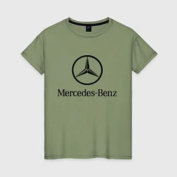 Женская футболка Logo Mercedes-Benz