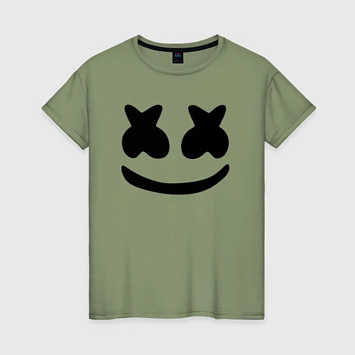 Женская футболка Marshmello / Авокадо – фото 1