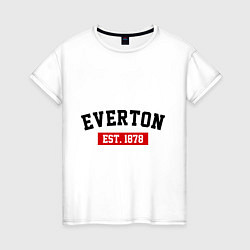 Женская футболка FC Everton Est. 1878