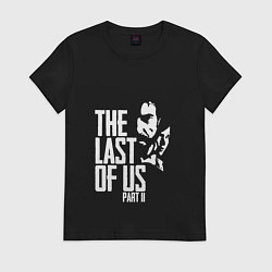 Футболка хлопковая женская The last of us: Part II, цвет: черный