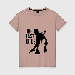 Футболка хлопковая женская THE LAST OF US, цвет: пыльно-розовый
