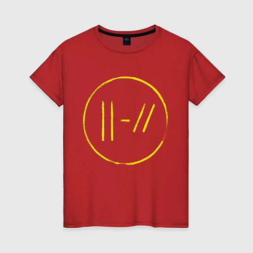 Женская футболка Twenty One Pilots: Trench / Красный – фото 1