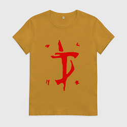 Женская футболка MARK OF THE DOOM SLAYER