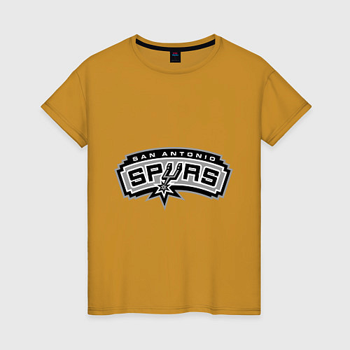 Женская футболка San Antonio / Горчичный – фото 1
