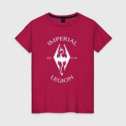Футболка хлопковая женская TES: Imperial Legion, цвет: маджента